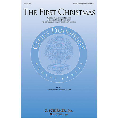 G. Schirmer The First Christmas SATB arranged by Audrey Snyder
