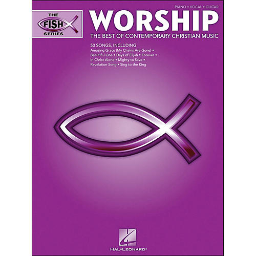 The Fish Series: Worship (Purple Book) arranged for piano, vocal, and guitar (P/V/G)