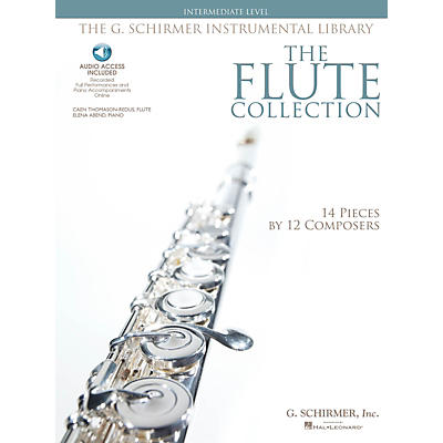 G. Schirmer The Flute Collection - Intermediate Level Woodwind Solo Series Softcover Audio Online