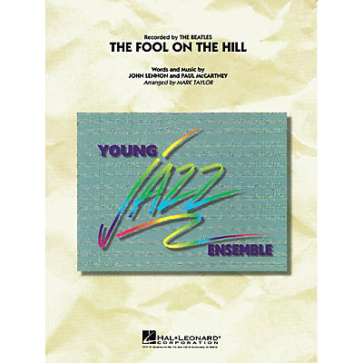 Hal Leonard The Fool on the Hill (Flugelhorn Feature) Jazz Band Level 3 Arranged by Mark Taylor