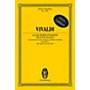 Eulenburg The Four Seasons, Op. 8, Nos. 1-4 Study Score Series Softcover Composed by Antonio Vivaldi