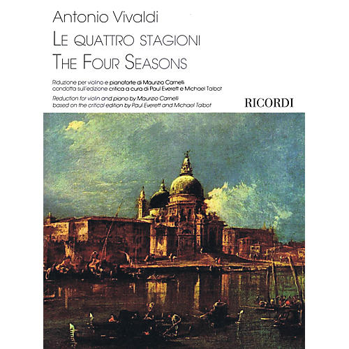 Ricordi The Four Seasons Ricordi Series Softcover Composed by Antonio Vivaldi Edited by Maurizio Carnelli