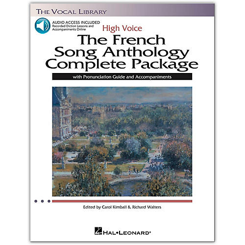 The French Song Anthology Complete Package for High Voice Book/Online Audio