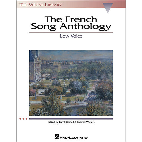 Hal Leonard The French Song Anthology for Low Voice (The Vocal Library Series)