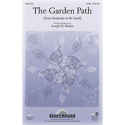 Shawnee Press The Garden Path (from Footprints in the Sand) Studiotrax CD Composed by Joseph M. Martin