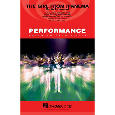 Hal Leonard The Girl from Ipanema (Garôta de Ipanema) Marching Band Level 3-4 Arranged by Paul Murtha