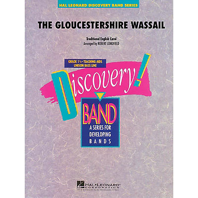 Hal Leonard The Gloucestershire Wassail Concert Band Level 1.5 Arranged by Robert Longfield