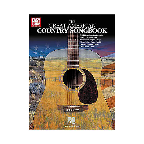 Hal Leonard The Great American Country Easy Guitar Tab Book