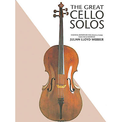 CHESTER MUSIC The Great Cello Solos Music Sales America Series Softcover