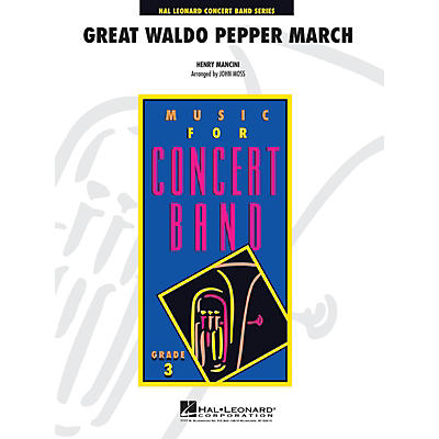 Hal Leonard The Great Waldo Pepper March - Young Concert Band Level 3 by John Moss