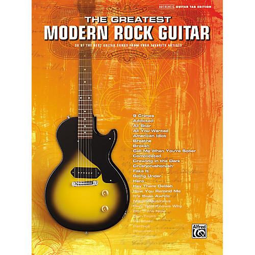 The Greatest Modern Rock Guitar Tab Songbook