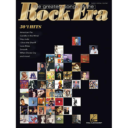 The Greatest Songs Of The Rock Era - 50 #1 Hits arranged for piano, vocal, and guitar (P/V/G)