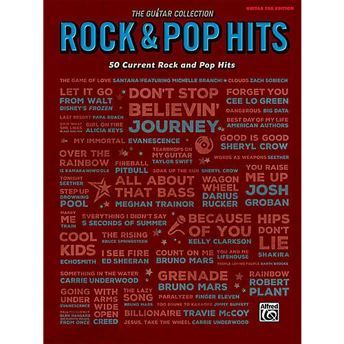 Alfred The Guitar Collection: Rock & Pop Hits - Guitar TAB Edition Songbook