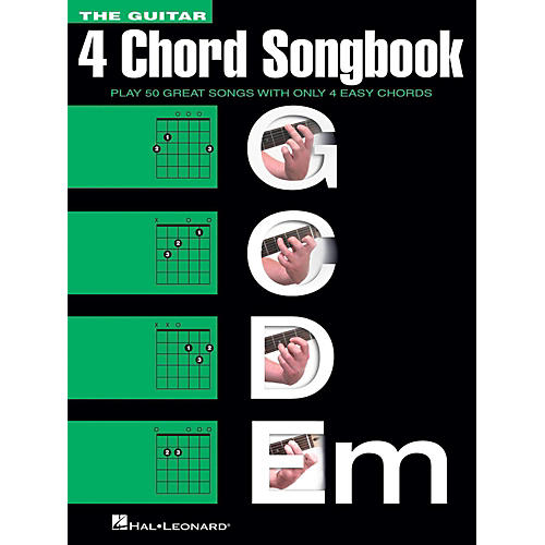 Hal Leonard The Guitar Four Chord Songbook (4 Chord) G-C-D-Em