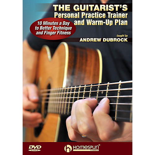 Homespun The Guitarist's Personal Practice Trainer and Warm-Up Plan Homespun Tapes Series DVD by Andrew DuBrock