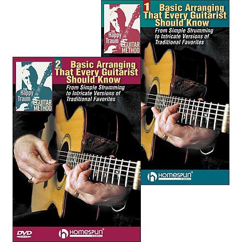 The Happy Traum Guitar Method: Basic Arranging Techniques DVD Set (1 & 2)