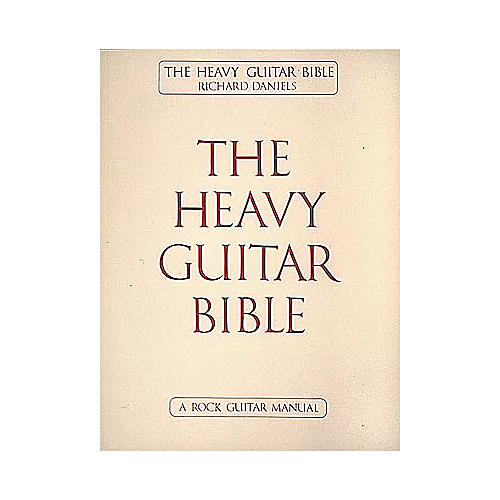 Cherry Lane The Heavy Guitar Bible Book