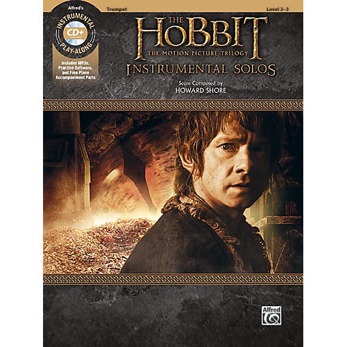 The Hobbit - The Motion Picture Trilogy Instrumental Solos Trumpet Book & CD Level 2-3 Songbook