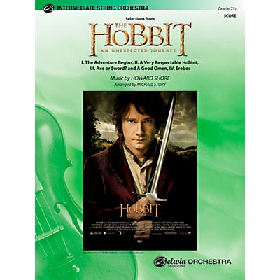 Alfred The Hobbit: An Unexpected Journey, Selections from String Orchestra Grade 2.5 Set