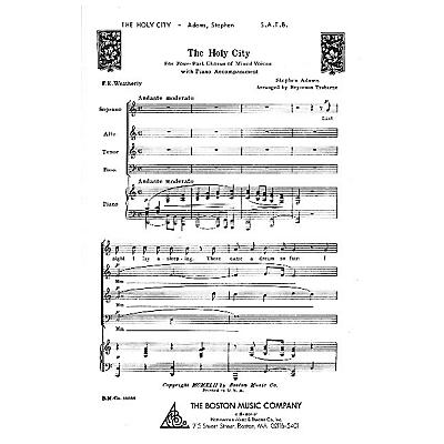 Boston Music The Holy City SATB Composed by Stephen Adams