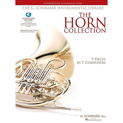 G. Schirmer The Horn Collection - Intermediate To Advanced Horn/Piano G. Schirmer Instr Library Book/Online Audio