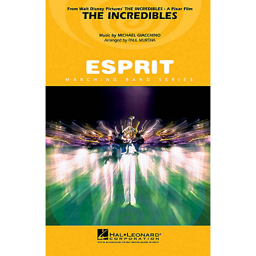 Hal Leonard The Incredibles Marching Band Level 3 Arranged by Paul Murtha