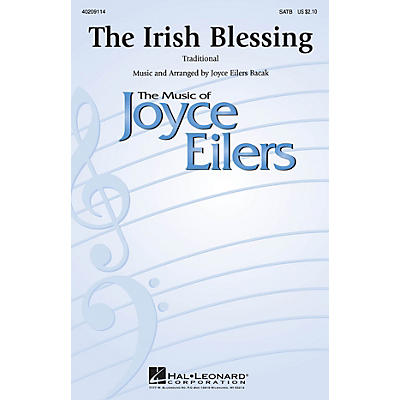 Hal Leonard The Irish Blessing SATB a cappella composed by Joyce Eilers