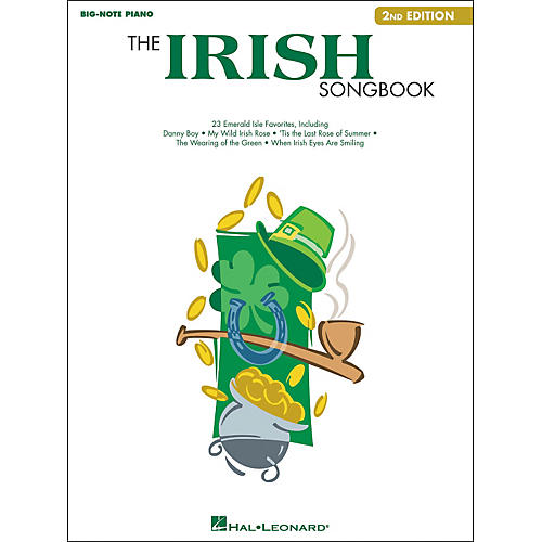 Hal Leonard The Irish Songbook - 2nd Edition for Big Note Piano