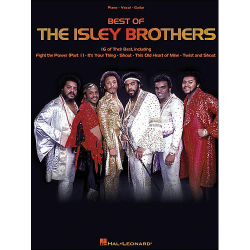The Isley Brothers Best Of arranged for piano, vocal, and guitar (P/V/G)