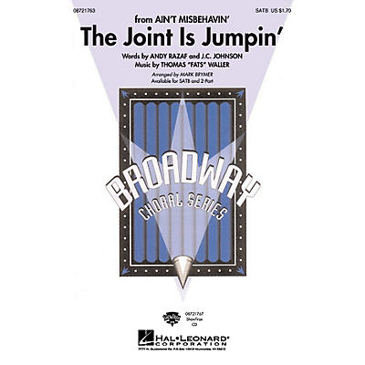 Hal Leonard The Joint Is Jumpin' 2-Part Arranged by Mark Brymer