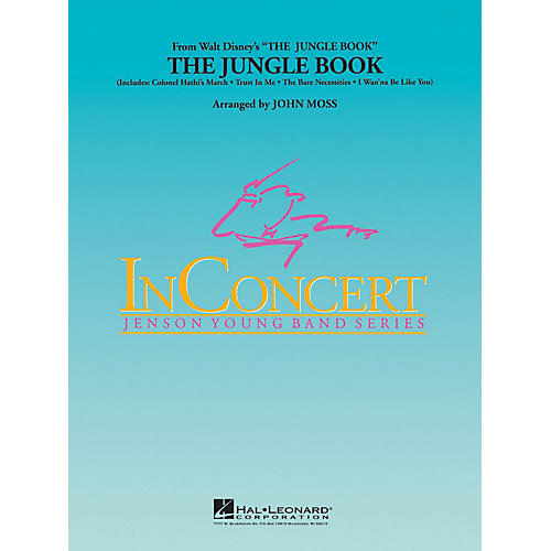 Hal Leonard The Jungle Book - Young Concert Band Series Level 3 arranged by John Moss