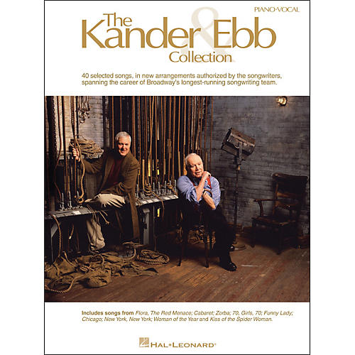 The Kander & Ebb Collection arranged for piano, vocal, and guitar (P/V/G)