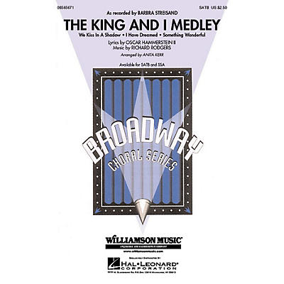 Hal Leonard The King and I (Medley) SATB arranged by Anita Kerr