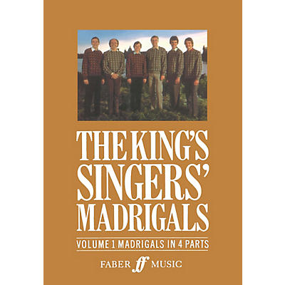 Faber Music LTD The King's Singers' Madrigals (Vol. 1) (Collection) 4 Part Edited by Clifford Bartlett