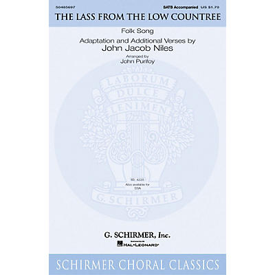 G. Schirmer The Lass from the Low Countree SATB arranged by John Purifoy