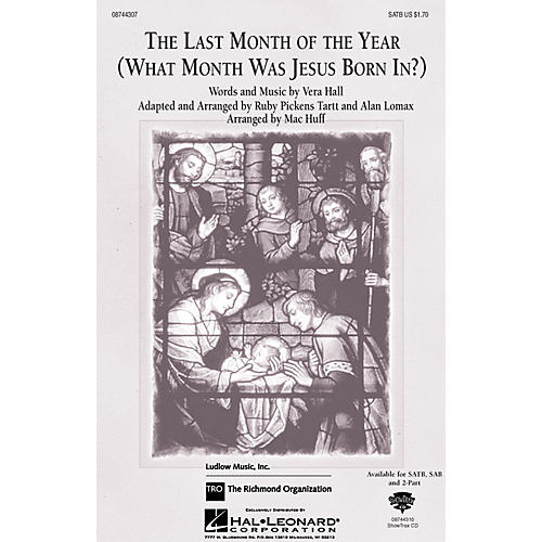 Hal Leonard The Last Month of the Year SAB Arranged by Mac Huff