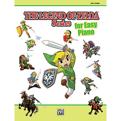 Alfred The Legend of Zelda Series for Easy Piano Book