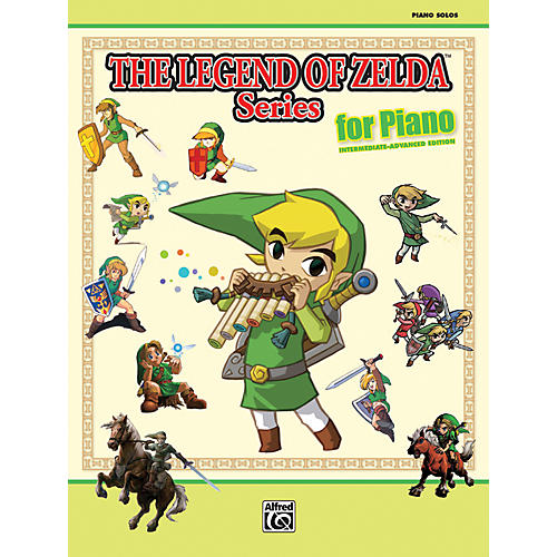 Alfred The Legend of Zelda Series for Piano Book