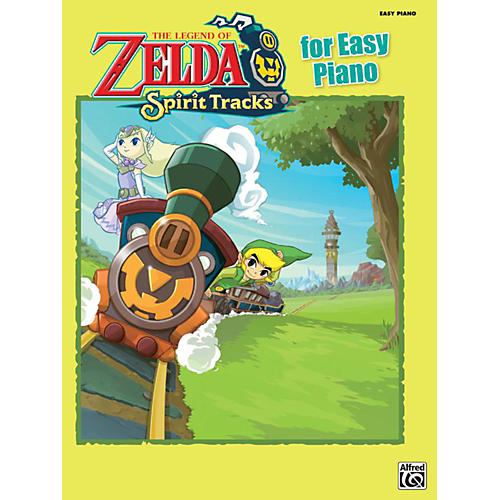 Alfred The Legend of Zelda Spirit Tracks for Easy Piano Book