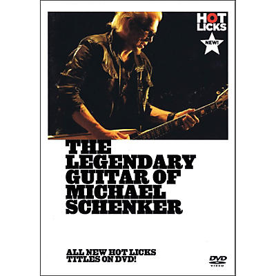 Music Sales The Legendary Guitar Of Michael Schenker - Instructional Guitar DVD