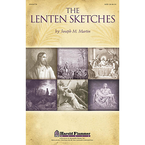 Shawnee Press The Lenten Sketches Studiotrax CD Composed by Joseph M. Martin