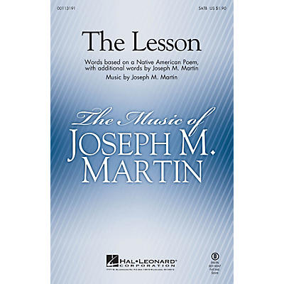 Hal Leonard The Lesson SATB composed by Joseph M. Martin