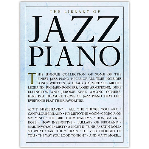 Music Sales The Library of Jazz Piano for Piano Solo