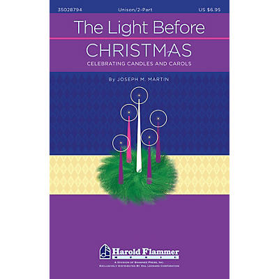 Shawnee Press The Light Before Christmas UNIS/2PT composed by Joseph M. Martin