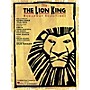 Hal Leonard The Lion King Broadway Selections Piano/Vocal/Guitar Songbook