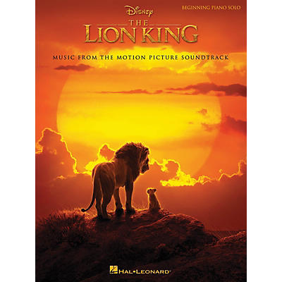 Hal Leonard The Lion King (Music from the Disney Motion Picture Soundtrack) Beginning Piano Solo Songbook
