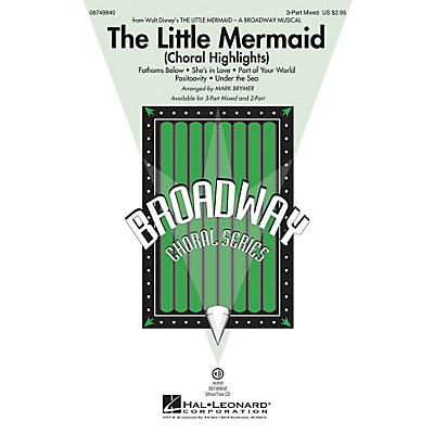 Hal Leonard The Little Mermaid (Choral Highlights) 3-Part Mixed arranged by Mark Brymer