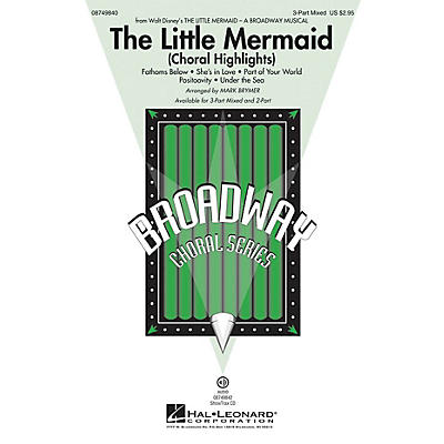 Hal Leonard The Little Mermaid (Choral Highlights) ShowTrax CD Arranged by Mark Brymer