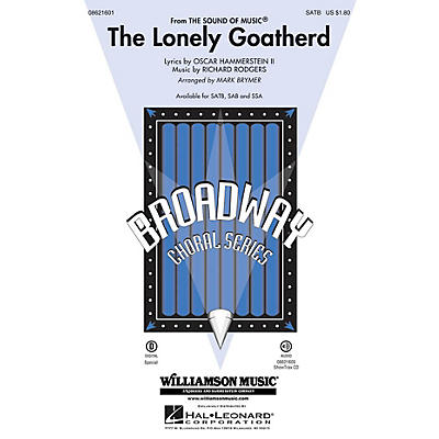 Hal Leonard The Lonely Goatherd (from The Sound of Music) ShowTrax CD Arranged by Mark Brymer