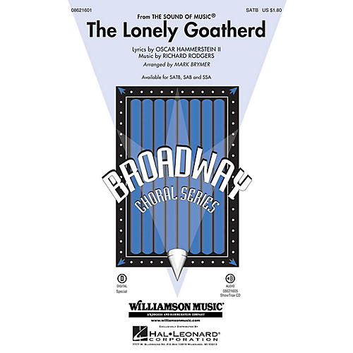 Hal Leonard The Lonely Goatherd (from The Sound of Music) ShowTrax CD Arranged by Mark Brymer